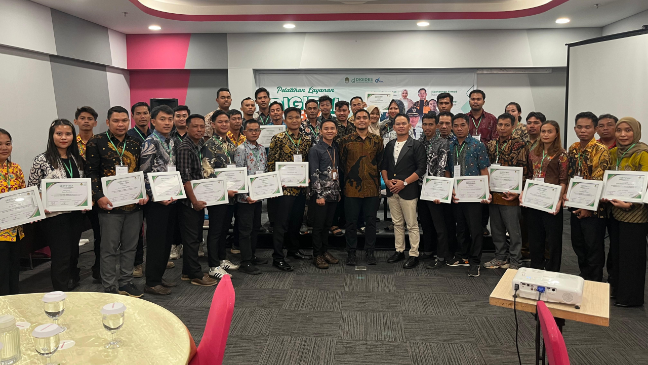 Bimtek Digides di Desa Air Hitam Besar