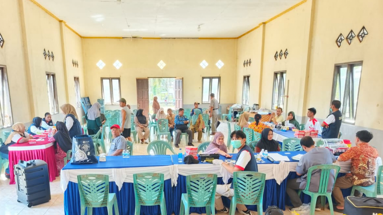 Pemeriksaan Kesehatan Gratis, Puskesmas Kendawangan Gandeng Prodia dan BPJS Kesehatan