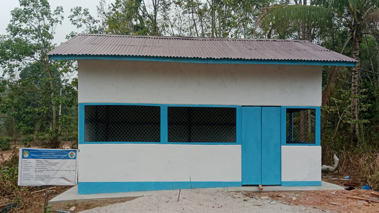 PEMDES KEDONDONG TUNTASKAN PEMBANGUNAN POSYANDU DUSUN JELEMUK DARI DANA DESA T.A 2026KEDONDONG, KENDAWANGAN