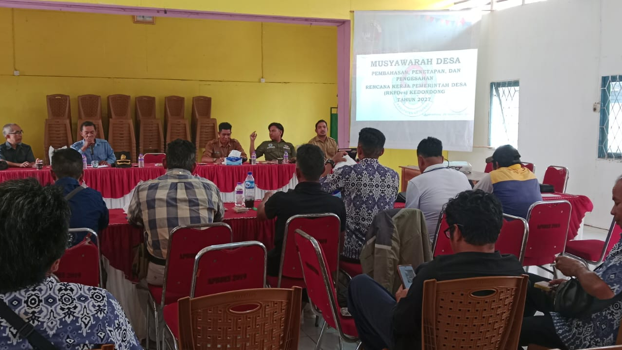 Musdes RKPDes tahun anggaran 2027
