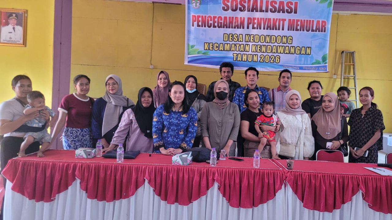 Pemdes Kedondong gelar sosialisasi penyakit menular bersumber dari dana desa