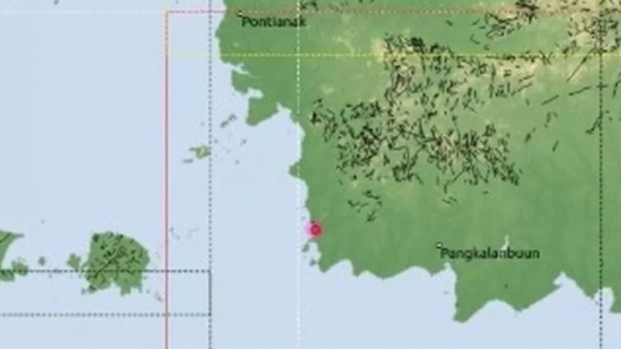 Kendawangan Kalbar Digoyang Gempa Tektonik, Begini Penjelasan BMKG