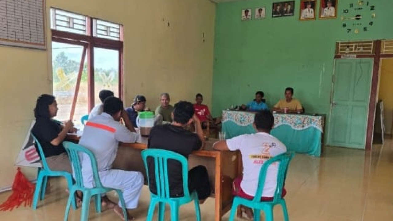 Pelantikan Kepala Desa Air Tarap Periode 2025 - 2033
