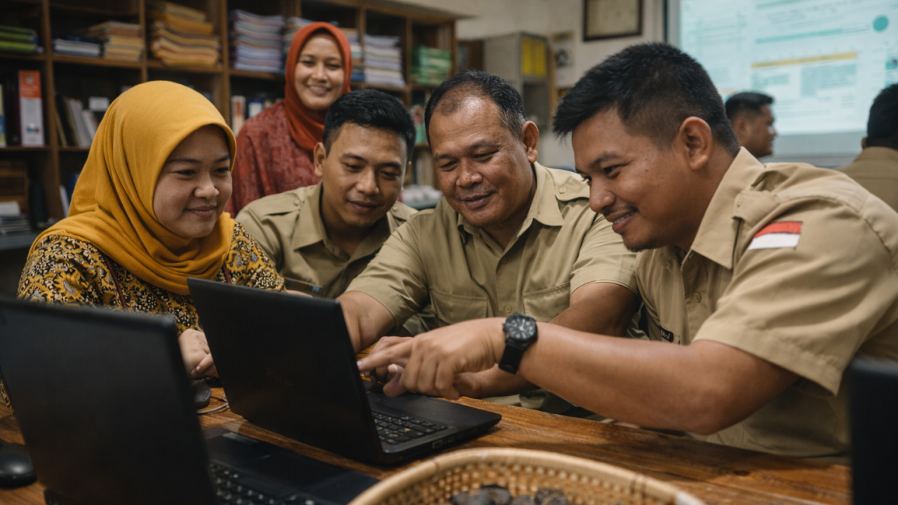 Gerakan Pelayanan Digital Dorong Akses Administrasi Lebih Mudah di Desa Air Tarap