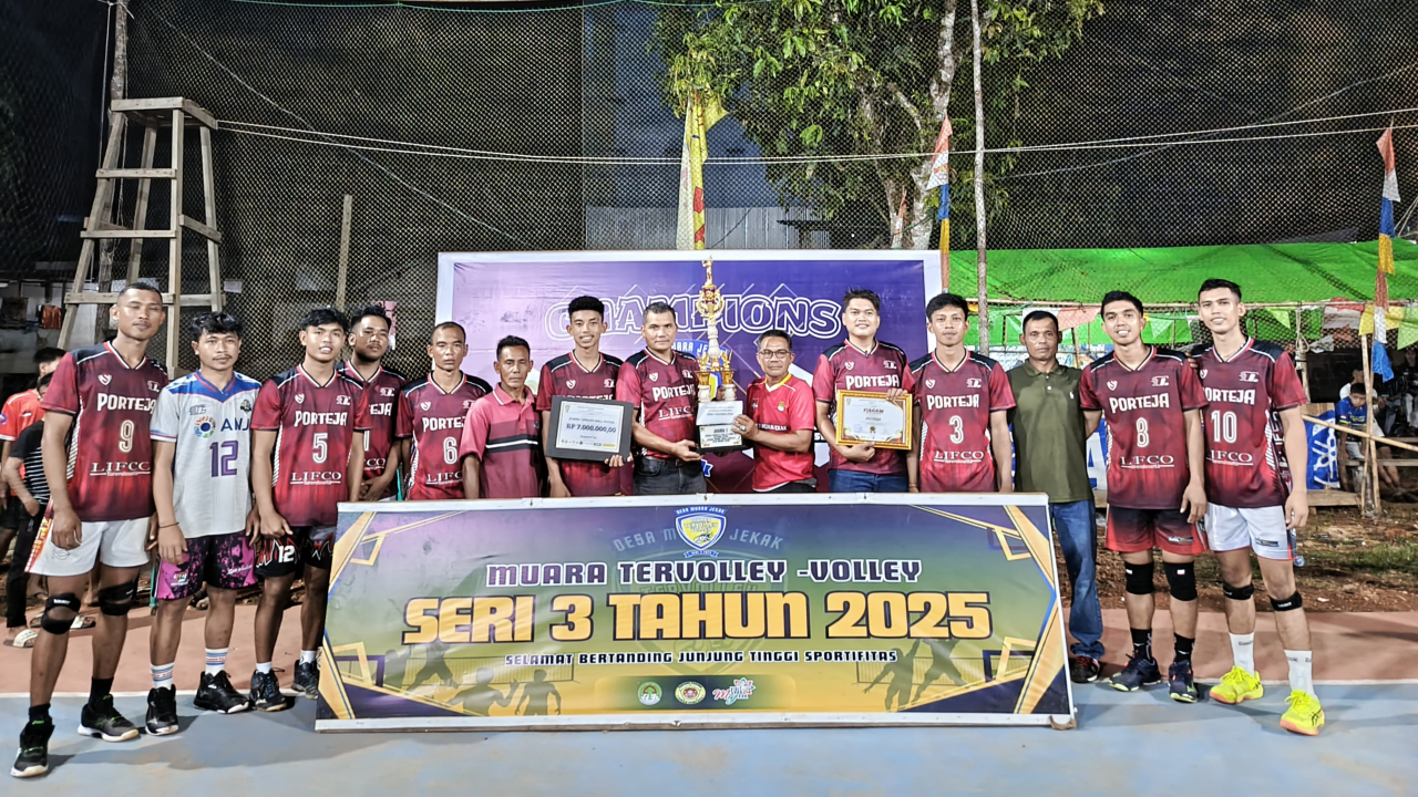 MUARA TERVOLLY VOLLY SERI 3 DESA MUARA JEKAK