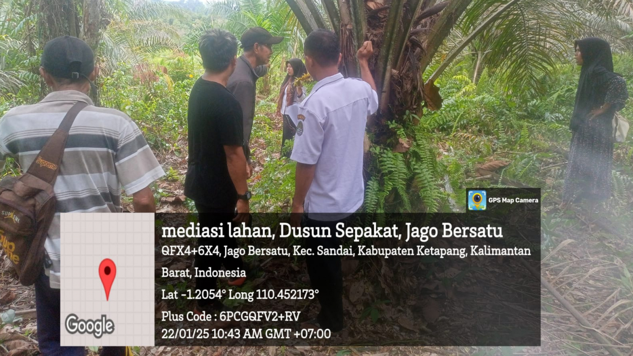 Penyelesaian Sengketa Batas Lahan antara Bapak Sumin dan Bapak Sarjani melalui Mediasi di Desa Jago Bersatu