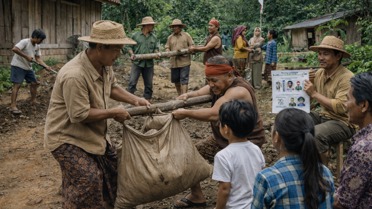 Pemberdayaan Masyarakat Melalui Kepedulian Lingkungan di Desa Mekar Harapan