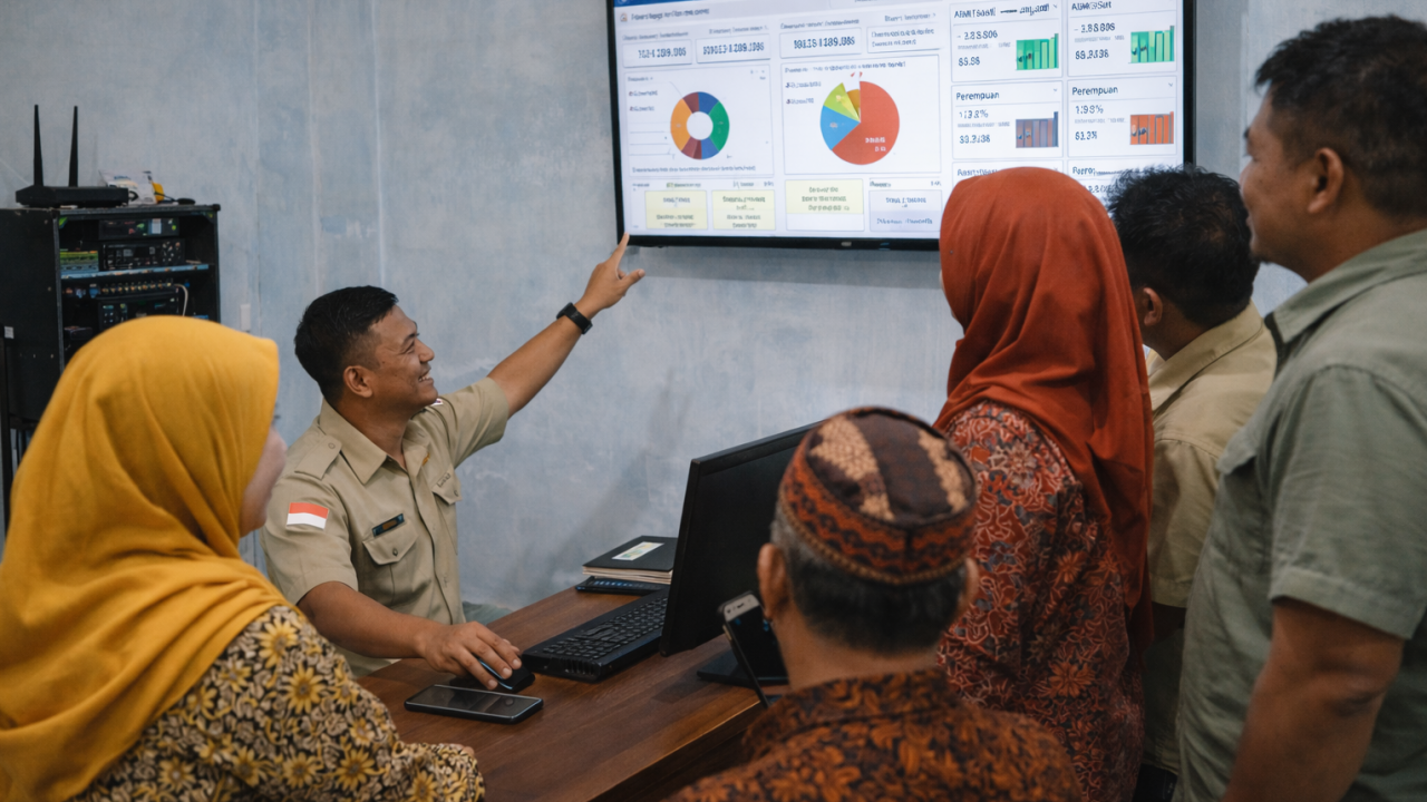Pelayanan Administrasi Desa Merabu Jaya Terus Diperkuat untuk Kenyamanan Masyarakat