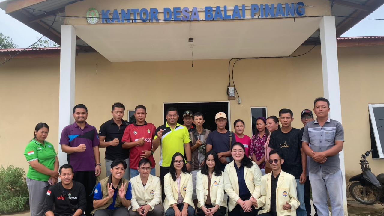 MAHASISWA KKN LAKUKAN SOSIALISASI PROGRAM KERJA DI DESA BALAI PINANG