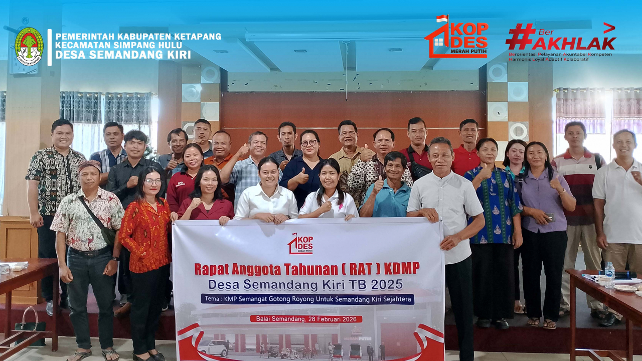 RAPAT ANGGOTA TAHUNAN (RAT) KDMP, DESA SEMANDANG KIRI TB 2025