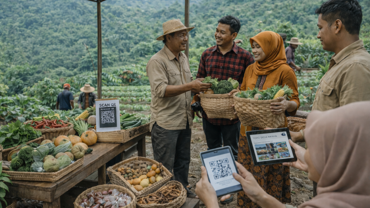 Agrowisata dan Perluasan Pasar Digital Jadi Arah Baru Pengembangan Ekonomi Desa Merawa
