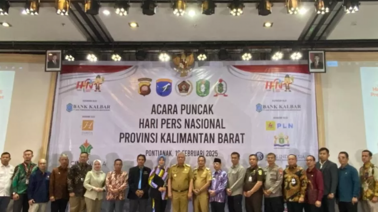 Wartawan Kabupaten Ketapang dan Kayong Utara Meriahkan Hari Pers Nasional Provinsi Kalbar