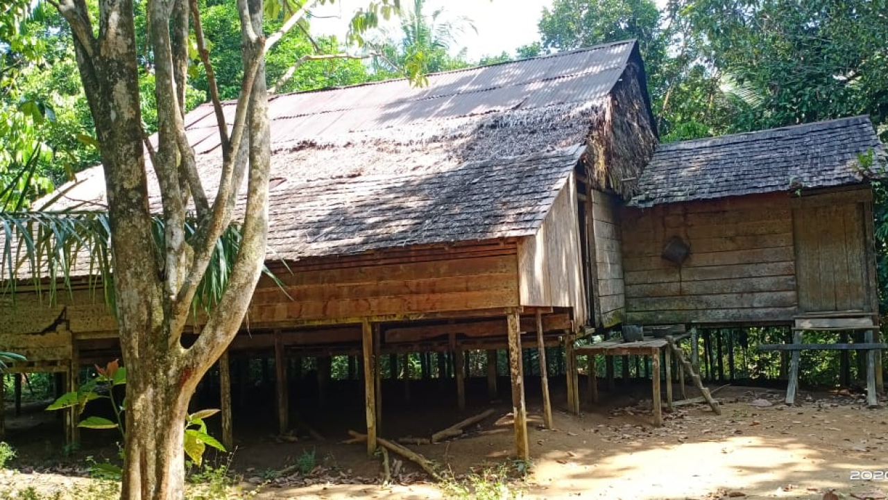 Rumah Tua di Desa Kualan Tengah (1961)
