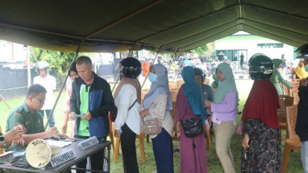 Kodim 1203/Ketapang Gelar Bazar Murah Ramadhan, Bantu Warga Siapkan Lebaran Tanpa Tekan Kantong