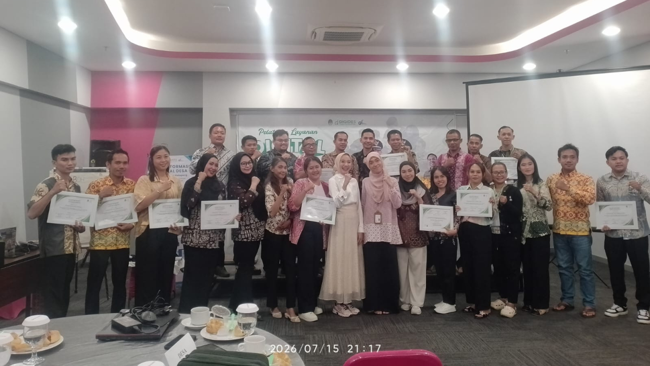 Pelatihan DIGIDES Tingkatkan Kualitas Layanan Desa di Ketapang