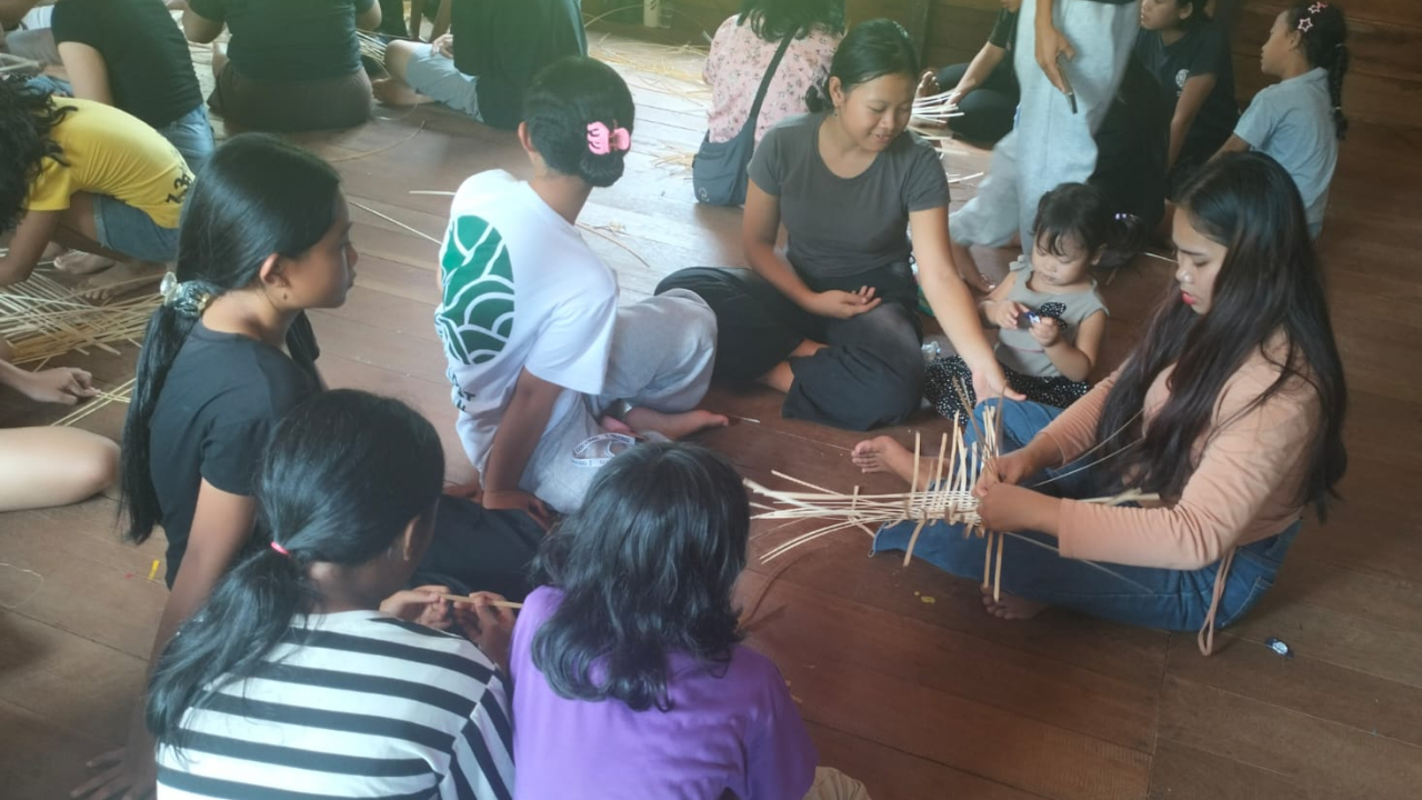 Whorshop Sanggar Botuh Bosi Dusun Pendaun