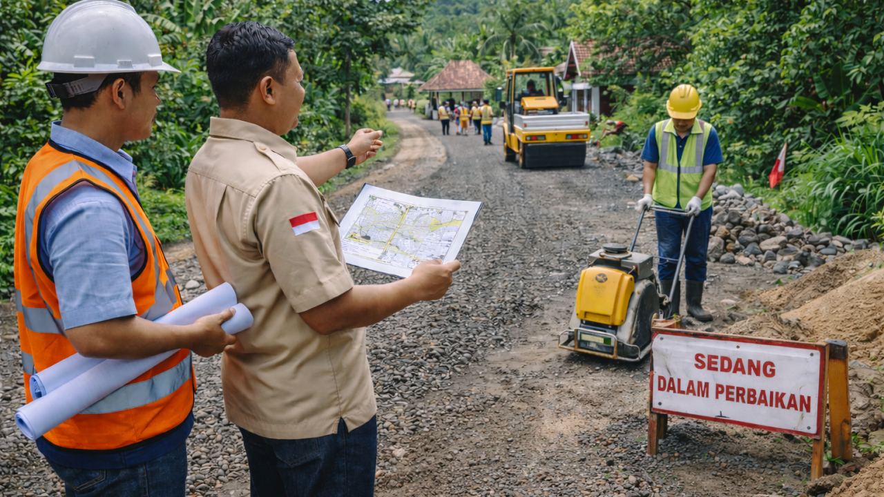 Akses Wilayah Jadi Perhatian Utama Pembangunan di Desa Botuh Bosi