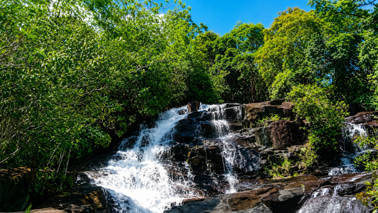 Wisata Air Terjun Nibung Lestari Dusun Sebuak Desa Nanga Tayap