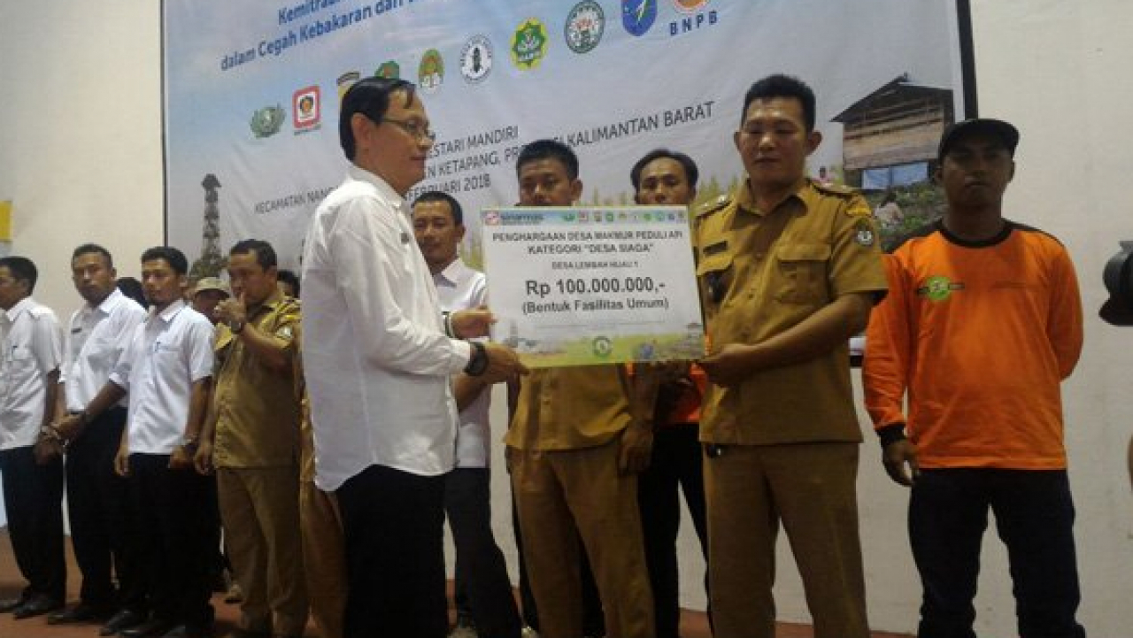 Gandeng 8 Desa, Sinar Mas Berhasil Tekan Kebakaran di Kalbar