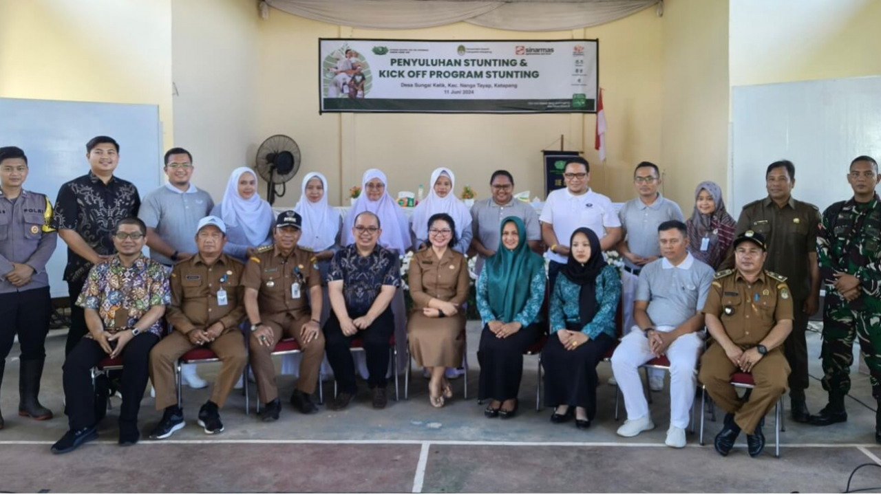 DESA SUNGAI KELIK, LOKASI BARU KEMITRAAN PENANGANAN DAN PENCEGAHAN STANTING OLEH SETWAPRES, DAN SINAR MAS GRUP
