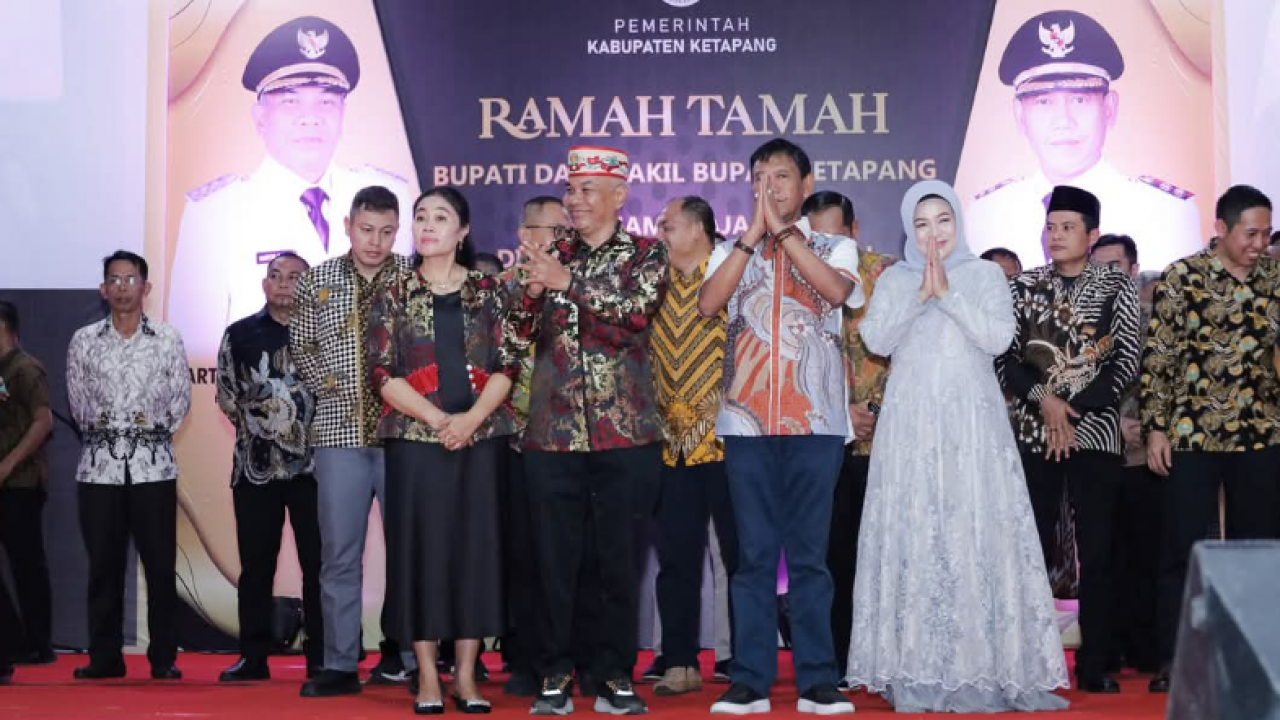 MALAM RAMAH TAMAH PURNA TUGAS BUPATI DAN WAKIL BUPATI KETAPANG PERIODE 2021-2025