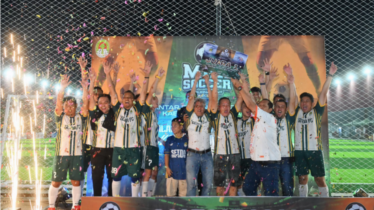 Setda FC Juarai Turnamen Mini Soccer 2025