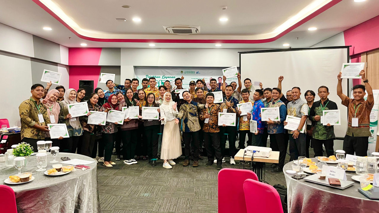 Pelatihan Digides Batch 6:  Modernisasi Administrasi Desa Menuju Pelayanan Publik yang Optimal