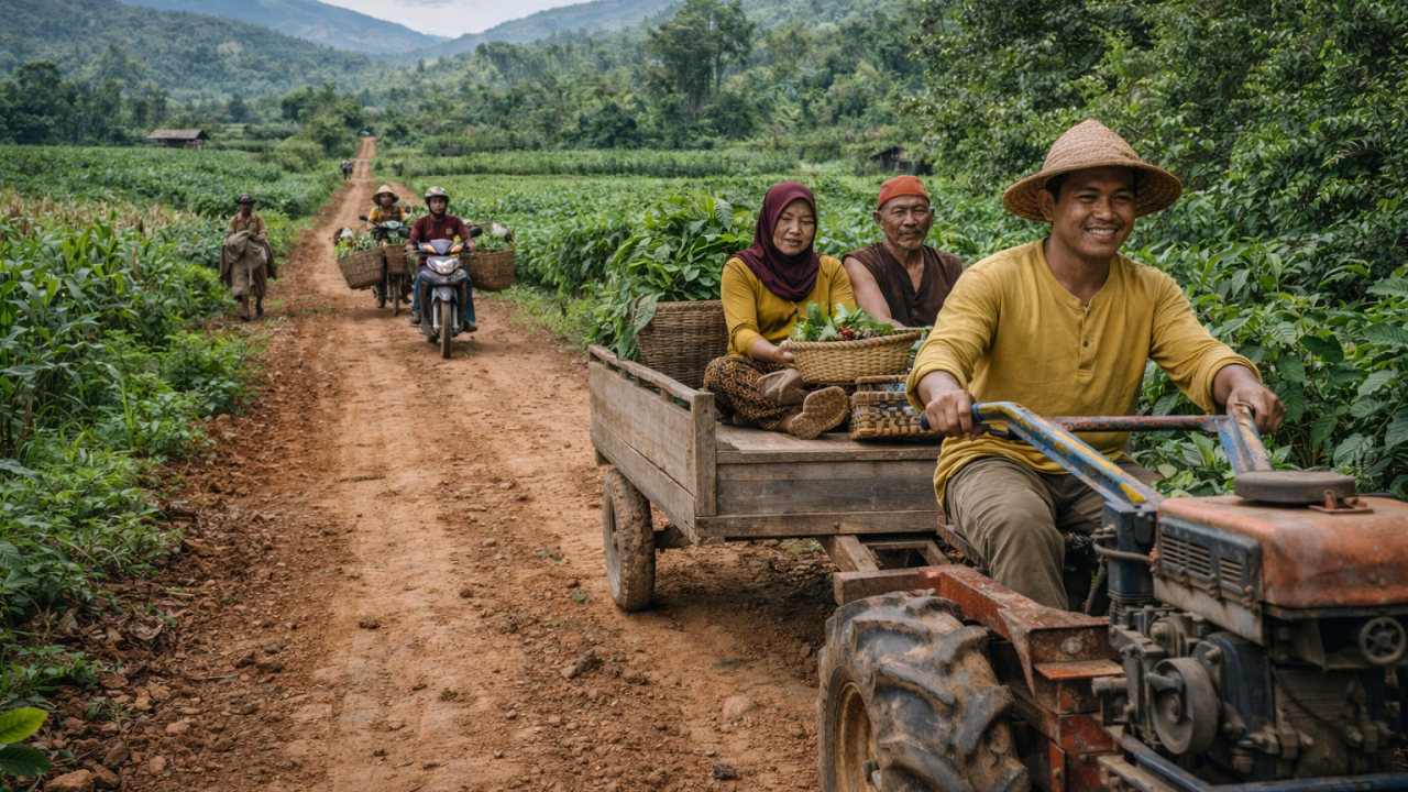 Akses Wilayah Menjadi Kunci Pengembangan Potensi Desa Kayong Hulu
