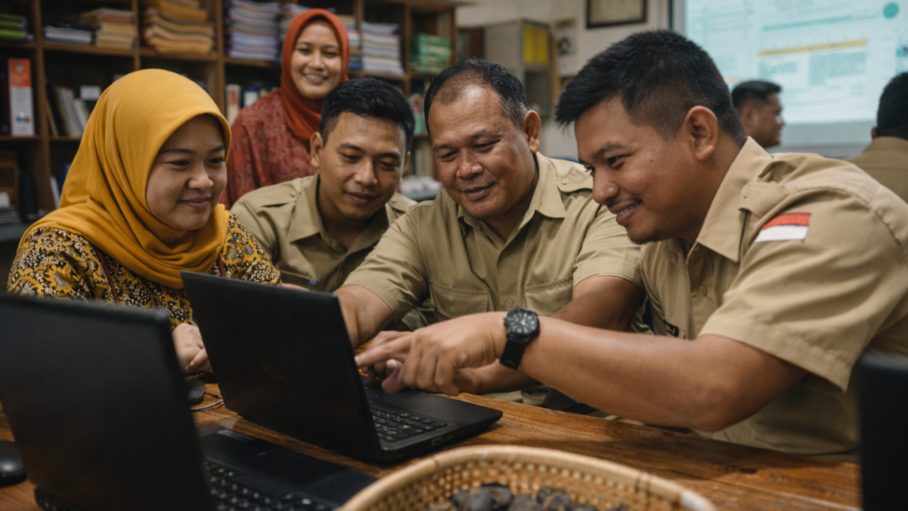 Mendorong Pengembangan Desa Sungai Pelang Melalui Peningkatan Literasi dan Teknologi Lokal
