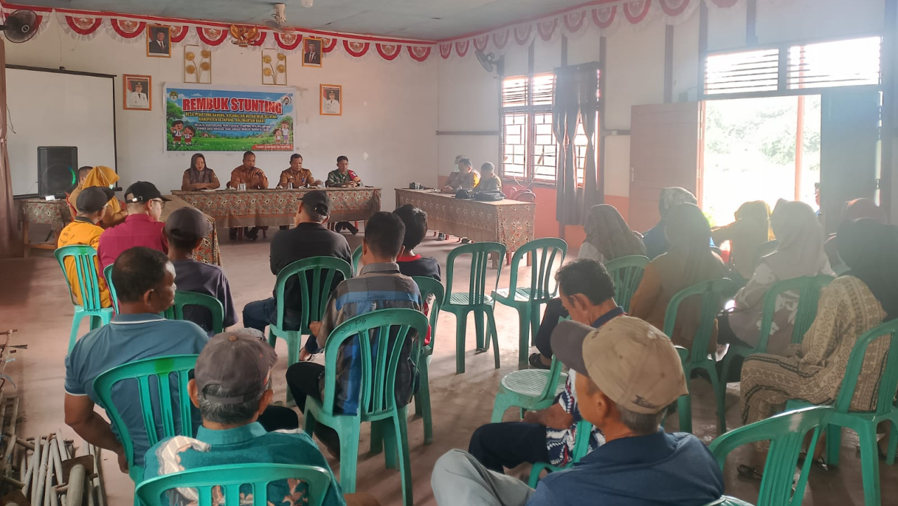 Upaya Penurunan Stunting di Desa Pematang Gadung Ketapang