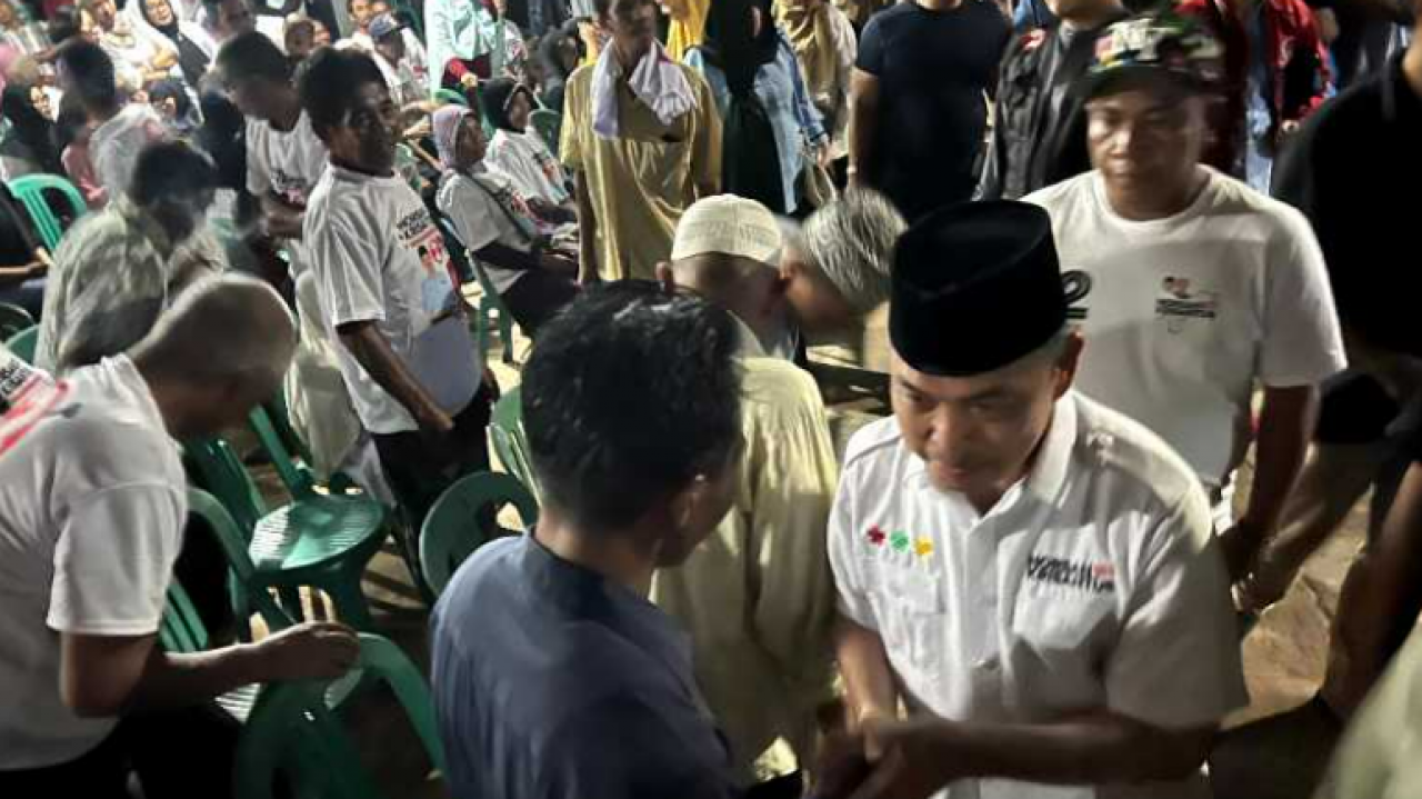 Cagub Kalbar, Norsan Disambut Meriah Ribuan Warga Pesaguan Ketapang