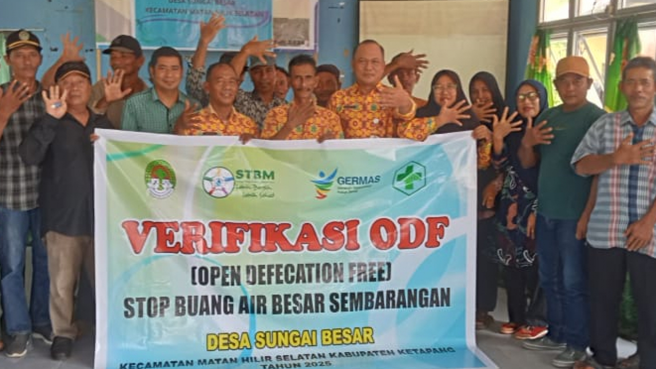 Verifikasi ODF: langkah Besar menuju Stop Buang Air Besar Sembarangan