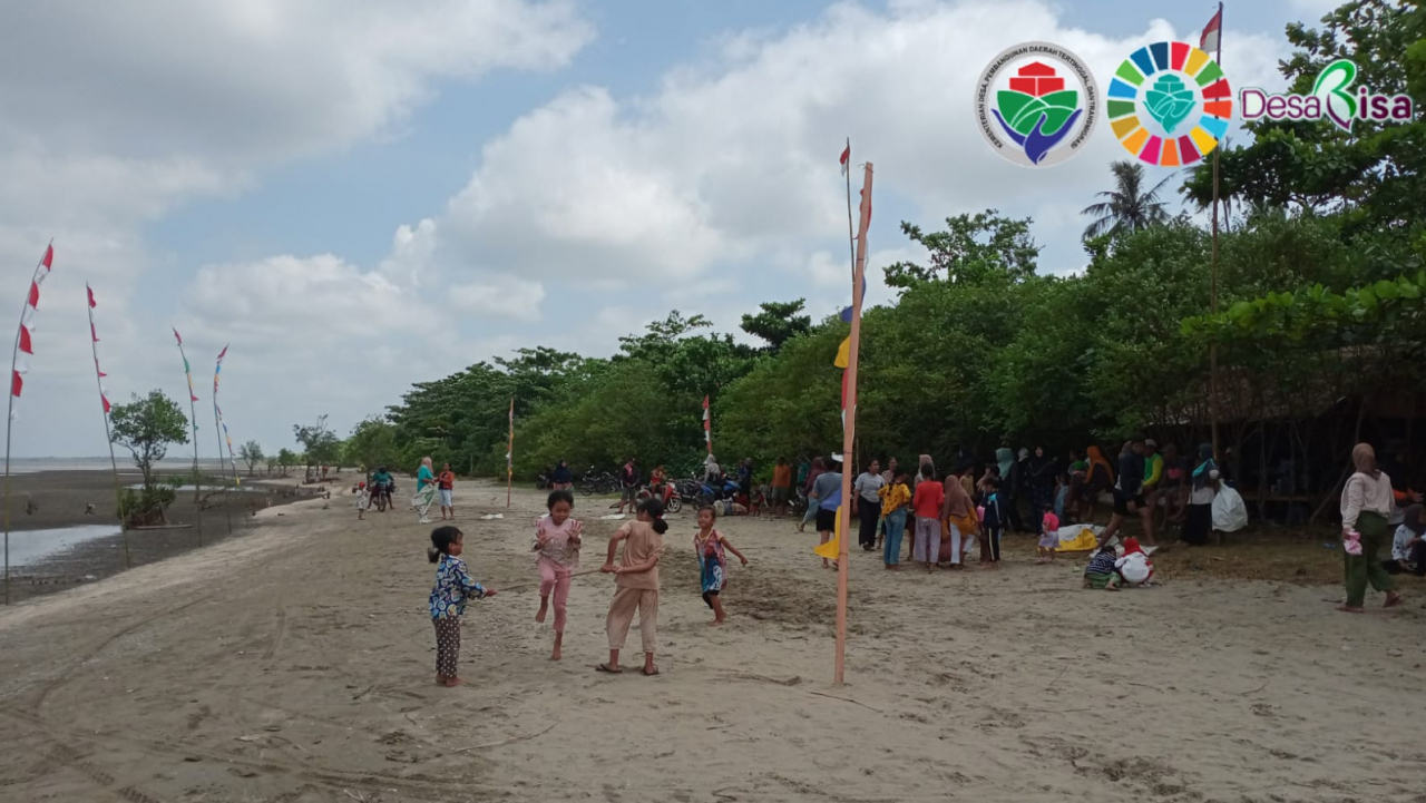 Pesisir Pantai Desa Sungai Besar