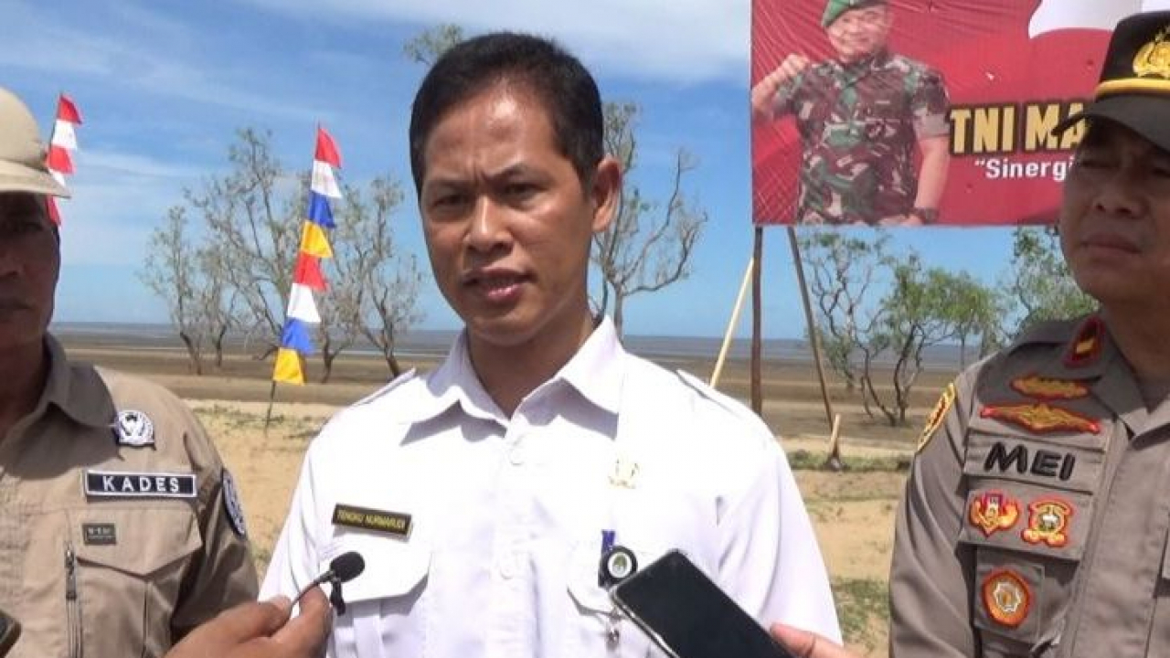 Camat Matan Hilir Selatan Puji Semangat Satgas TMMD Reg Ke-116 Kodim 1203/Ketapang