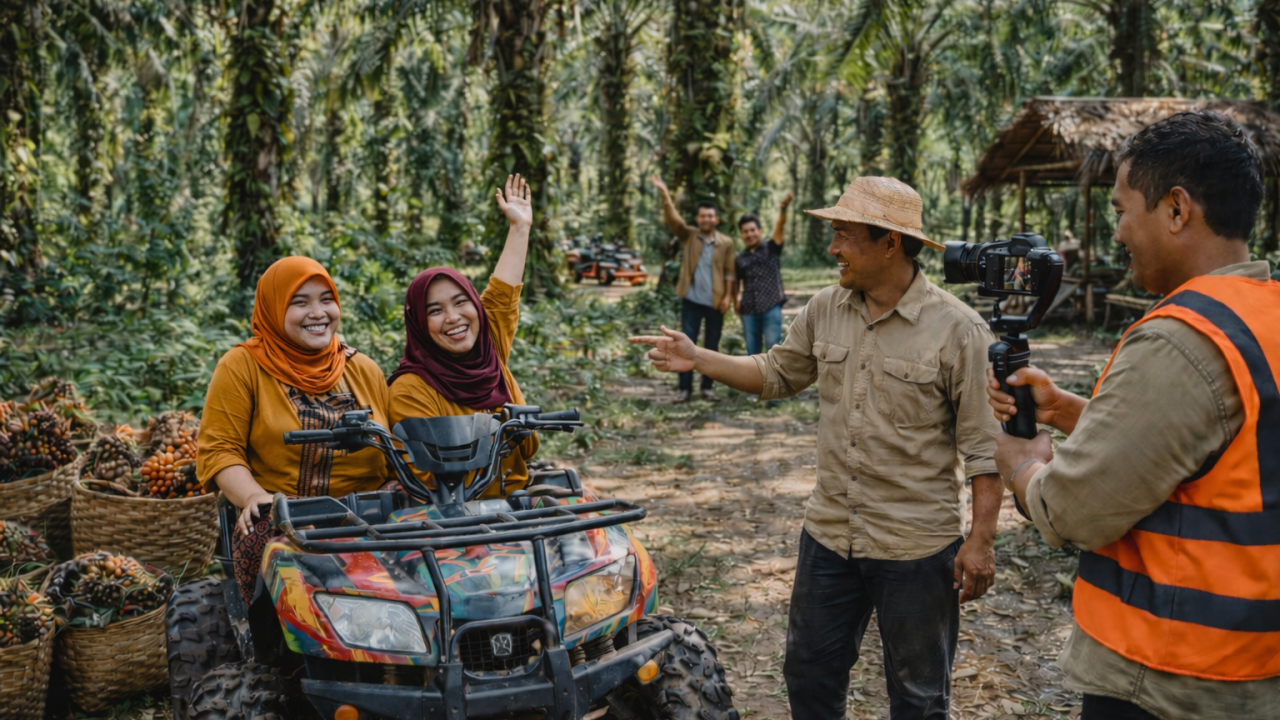 Memaksimalkan Lahan Subur: Arah Baru Pertanian dan Perkebunan di Desa Harapan Baru