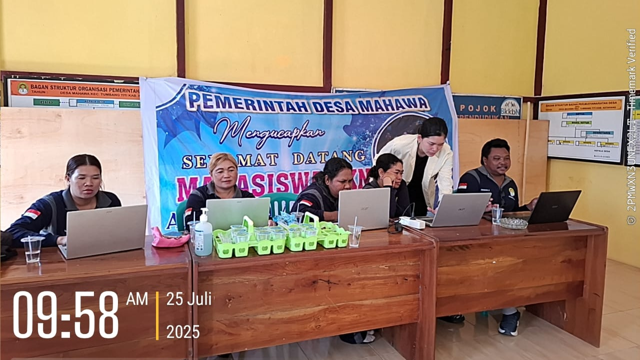 Pelatihan Digides di Desa Mahawa Tingkatkan Pelayanan Publik