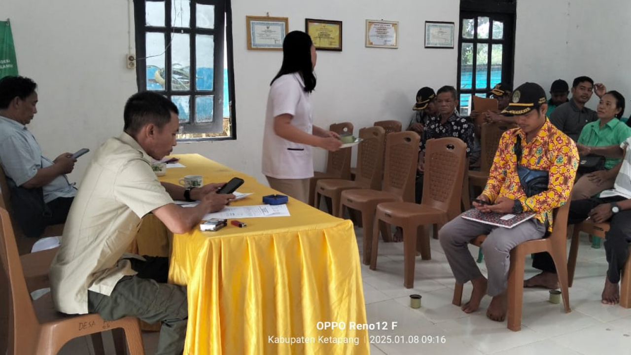 Rapat Musdesus di Desa Nanga Kelampai Bahas BLT T.A 2025