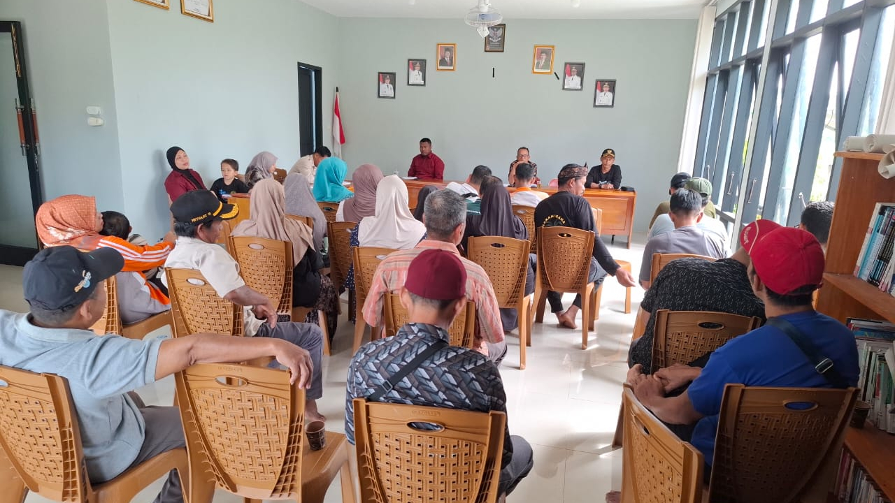 Rapat Pembentukan Panitia Hari Jadi Desa ke-27 dan HUT RI ke-81