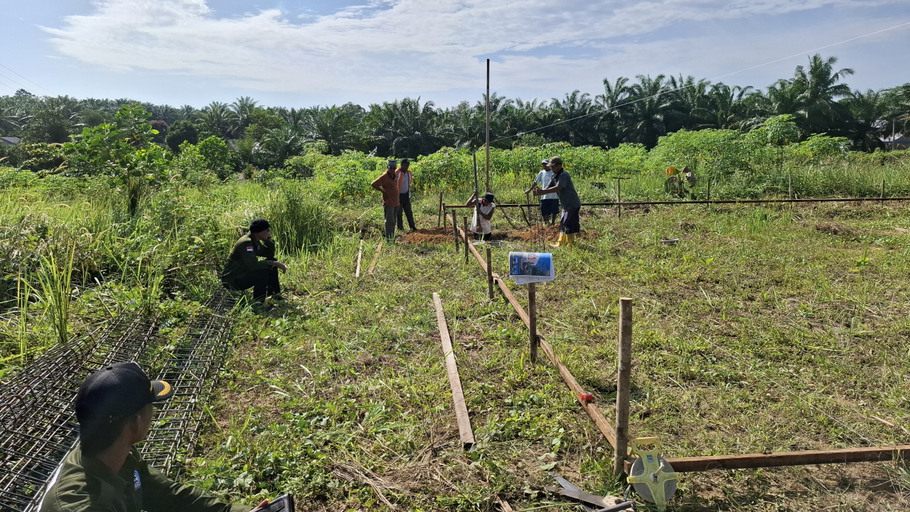Pengembangan Infrastruktur Posyandu di Desa Belaban Tujuh