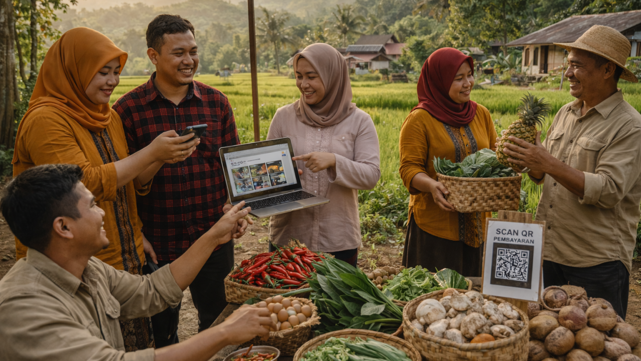 Desa Petebang Jaya Dorong Pemberdayaan UMKM Melalui Platform “Beli Dari Desa”