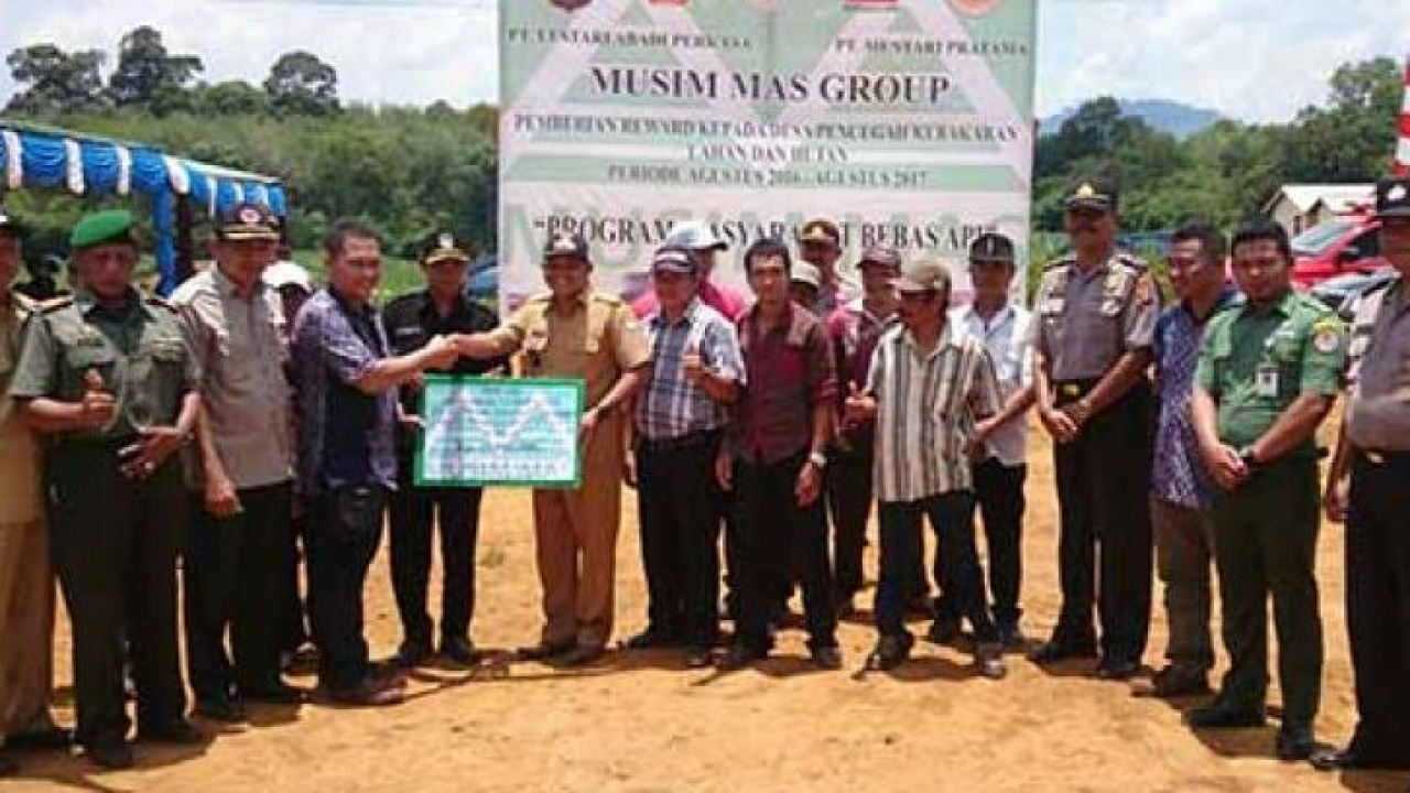 PT LAP dan PT MP Berikan Penghargaan kepada Desa Bebas Api