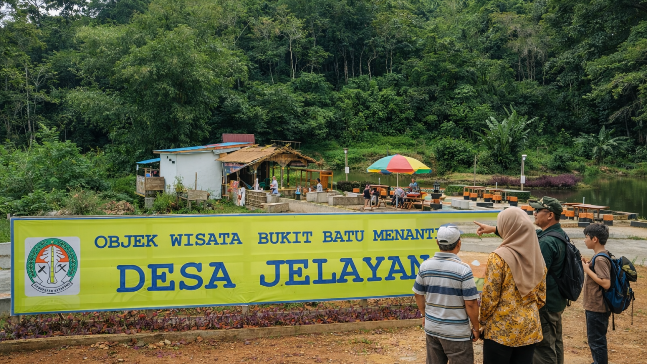 Desa Jelayan Menguatkan Hubungan Manusia–Alam Lewat Desa Wisata Bukit Batu Menanti