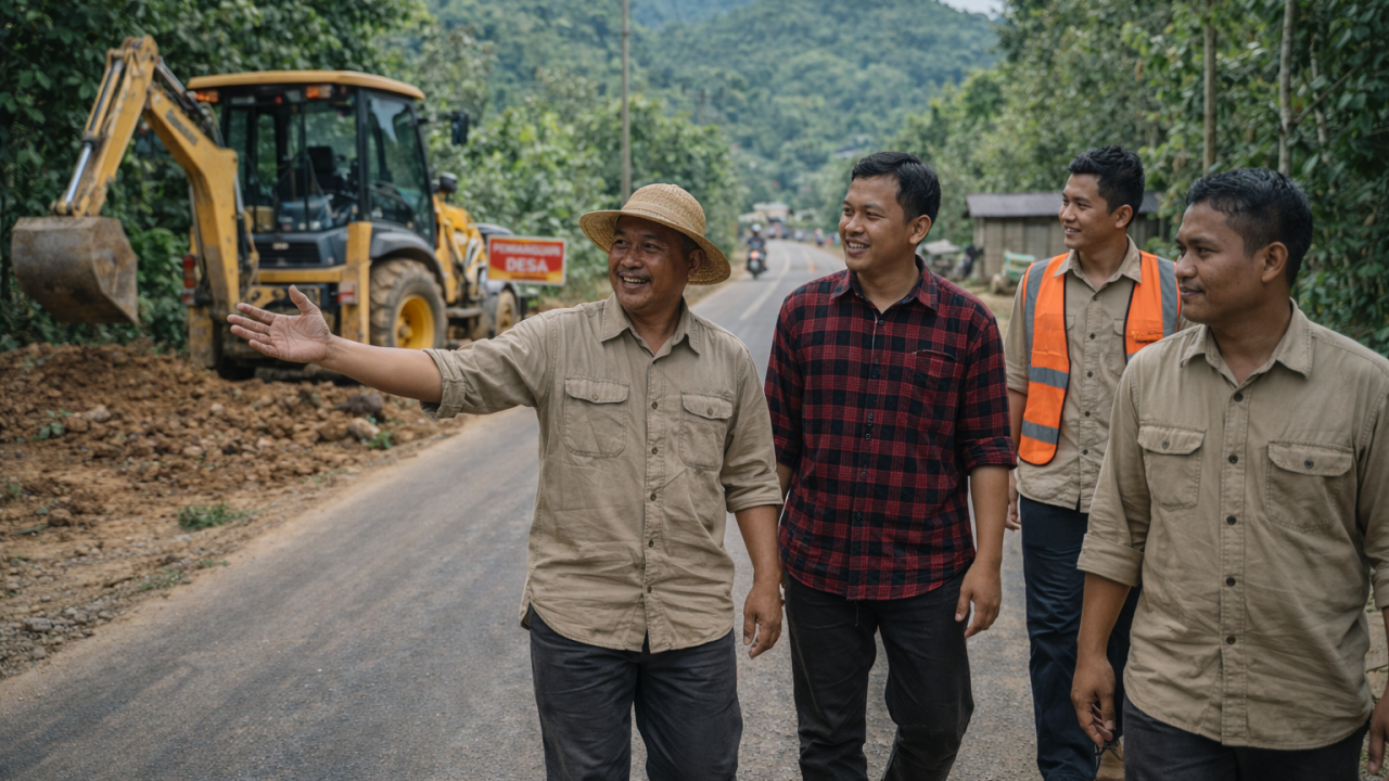 Meningkatkan Akses dan Infrastruktur Jalan Desa Periangan Memperkuat Mobilitas Warga