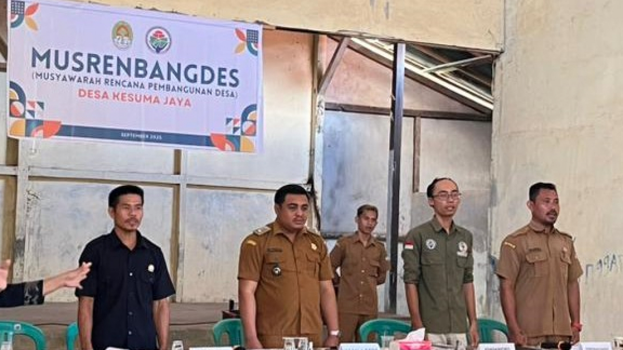 MUSRENBANGDES 2026: GOTONG ROYONG WUJUDKAN PEMBANGUNAN BERKELANJUTAN DESA KESUMA JAYA