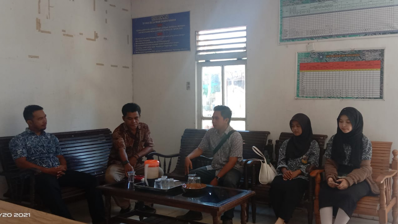 PENERIMAAN SISWI MAGANG DI PEMERINTAHAN DESA RIAM DANAU KANAN