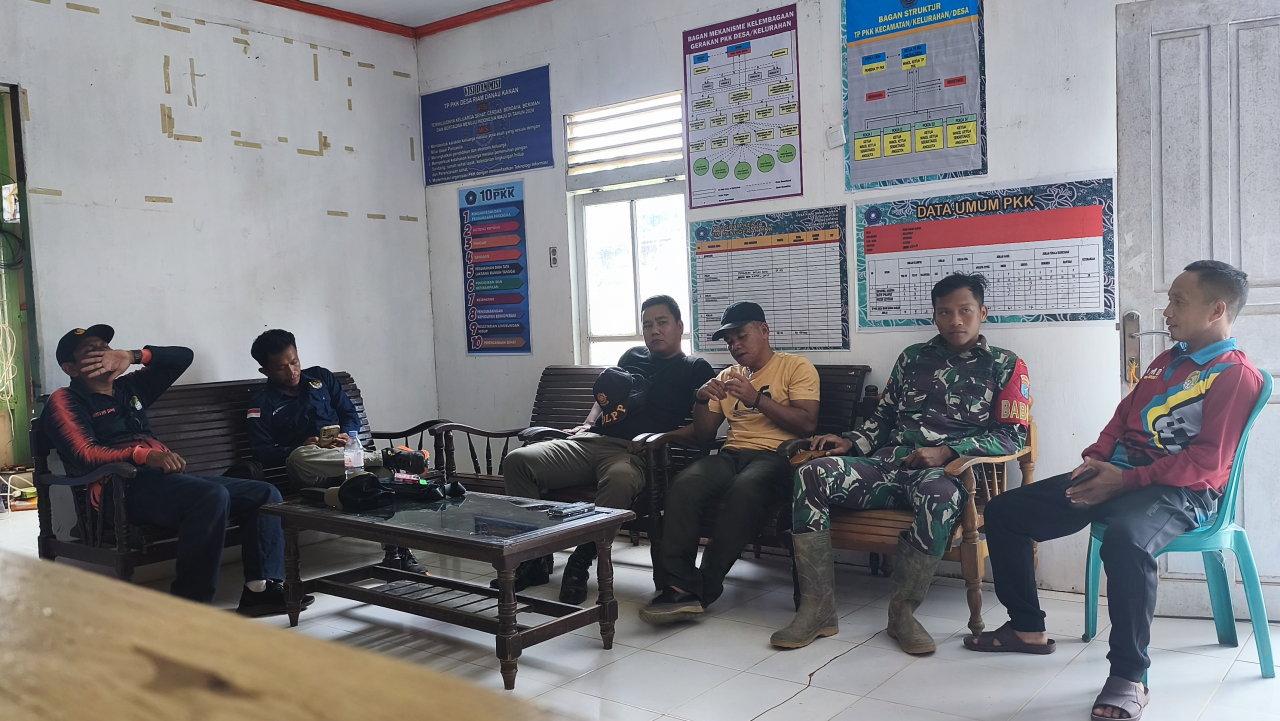 Kebutuhan Pokok Aman: Desa Riam Danau Kanan Siaga Lebaran