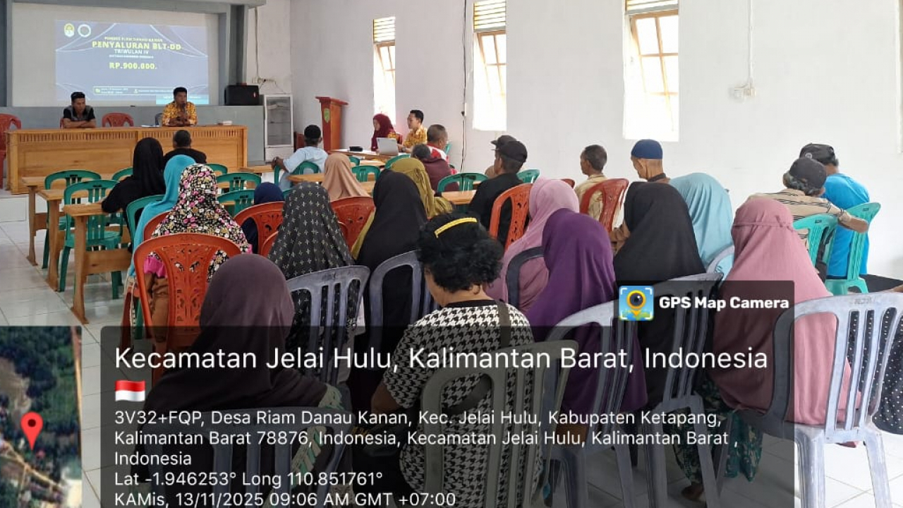 Penyaluran BLT DD Tahap IV Tahun 2025