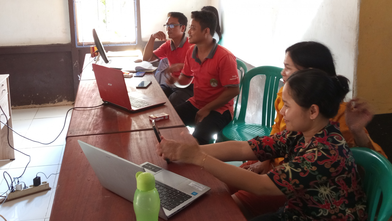 Peningkatan APK Digides Melalui Pendampingan Susulan Online di Desa Limpang