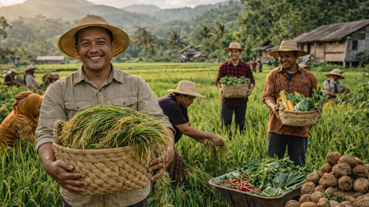 Desa Limpang Dorong Ketahanan Ekonomi Melalui Pertanian dan Keteladanan Komunitas