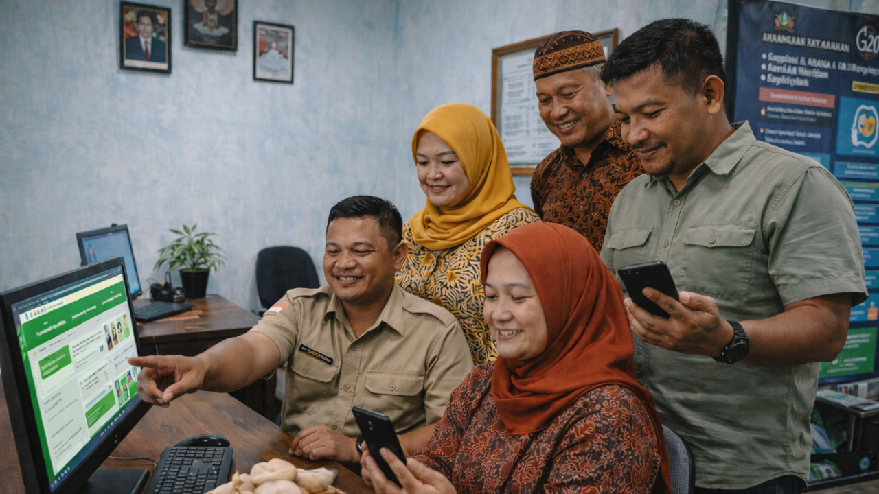 Pelayanan Administrasi Lebih Teratur Tingkatkan Kepuasan Warga di Desa Tebing Berseri